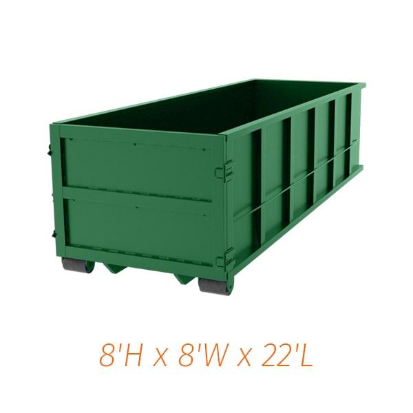 the maximum weight limit for a forty yard dumpster is generally around 8 tons or 16,000 pounds